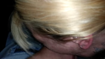 Preview 4 of Sex Toys Trois - Wife Shannon takes a mouth full of husbands jizz and shares it with him.
