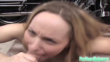 Preview 4 of Kallaool - Teen biker tit fucking pov