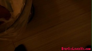 Preview 2 of Her Brii - Teen jizzed by stepbro