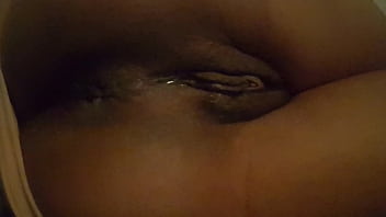 Preview 4 of Creampie Leak Panty - Asshole tease