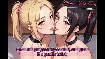 Preview 3 of School Girl Xxxe Video - Mistress wants to dress you up like her personal fucktoy and help you train with a strap-on (FEMINIZATION ROLEPLAY - AI GENERATED)