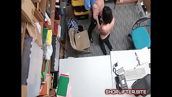 Preview 4 of Sany Leone And Boy - Creepy Police Officer Tricked Teen Into Blowjob