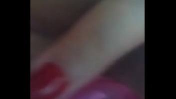 Preview 3 of Cleavage Bollywood Heroin - Wife Masturbating with Rabbit makes herself Cum