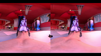Preview 4 of Perfect Web Babe - Widowmaker VR Pussy grind [Patreon HentaiVR]