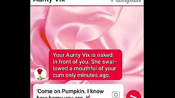 Preview 1 of Cu B 14 Tui - Aunty finally pops her Pumpkin&#039_s cherry sexting,  their final climax together.