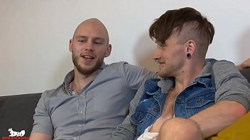 Preview 1 of Mom Big Tits And Young Boy - Kieron shoves his thick cock deep into Orson&#039_s tight hole
