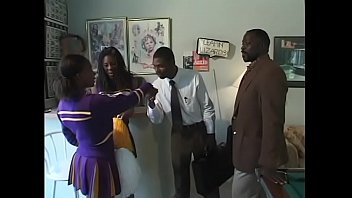 Preview 1 of Nude Valley Dance - Luxurious busty non european babe blows huge black dick and gets it in her cunt