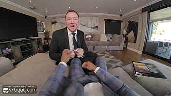 Preview 1 of Www Desi Sexy Video - VRB Gay: Nice Pierce Paris Has Romantic Sex with His Black Boyfriend Using a Dildo | HD Porn
