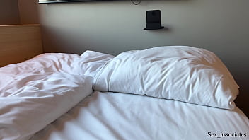 Preview 2 of Nikki Sexx Monster - Stepmother And Son Share a Bed In A Hotel Room