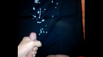 Preview 3 of Palepa Fuck - Cumshot on t-shirt so awesome