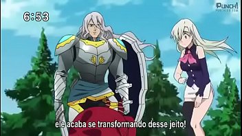 Preview 4 of Eva Sparkx - Safada Lord Escanor com Machado Rhitta. Fudendo Branquinha satanica