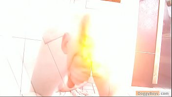 Preview 4 of Beaf Seks Hinde - Shower Wanking With Sexy Twink Boy Bert