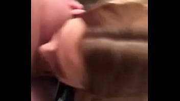 Preview 2 of Frot Cocks Together - Busty teen blowjob,  sibling