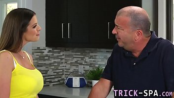 Preview 1 of Princess World - Busty massaged threeway babe