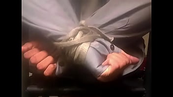 Preview 3 of Student Vs Madam Sex - Gay Chilean businessman&#039_s hands tied up and struggling