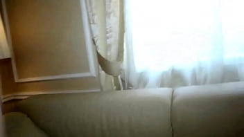 Preview 1 of Baby Sex Army Seks - chubby blonde milf plays with self hard and slow on couch