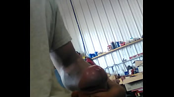 Preview 2 of New Zealand Grool Drinking Pussy - Rubbing one out at work