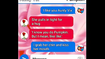 Preview 3 of Helping Handjob Gay Brad Rioux - Aunty Vix and Pumpkin sext roleplay part one