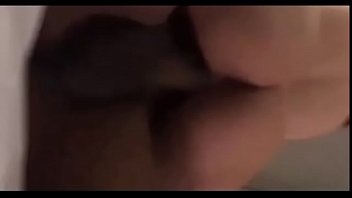 Preview 3 of Frenchabic Couch - sexy white teens sharing a black cock in hotel room