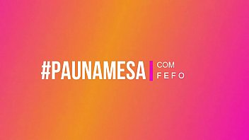 Preview 1 of Lana Rehoads Licking - #PauNaMesa com Fefo - M&uacute_sculo Duro