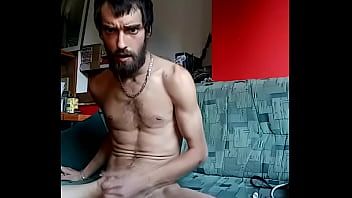 Preview 3 of Eyed Girl - jerking on sofa