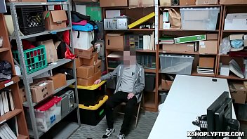 Preview 1 of Mom Capture In Spy - Shoplyfter cock feeding the LP Officer Rachael Cavalli deep down to her throat!