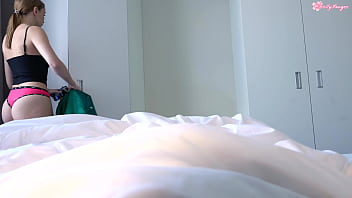 Preview 1 of Desi Sex Video - Hey! Stepsister,  help me cum! I&#039_m so horny from sucking and jerking my lovely Stepbrother&#039_s Huge Cock!