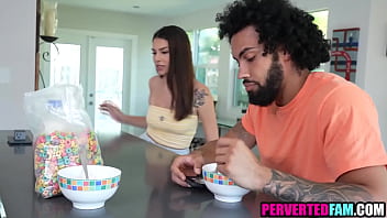 Preview 2 of Sunny Leone Milking Cum - Stepbrother and stepsister are into each other