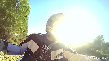 Preview 1 of Boy And Gase - Handsome Biker Drills Alt-Babe&#039_s Ass Hole Before Frrding Her