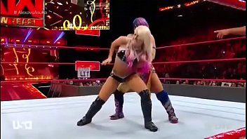 Preview 3 of Mom And Dad Fucking Spying - Alexa Bliss vs Asuka part 1