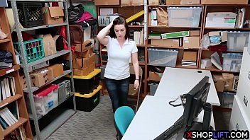 Preview 1 of Syah Laren - Tattoed Curvy busty teen paid for a in the shop
