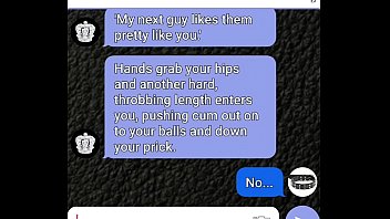 Preview 4 of Hf Sexx - Submissive boy sexting his Mistress for bi scenario