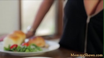 Preview 1 of Lina Reif - Busty milf queening sweet lesbo stepdaughter