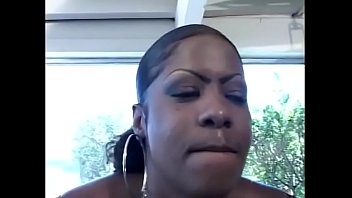 Preview 1 of 12 Rape Xxx - Marvellous ebony chick gets huge black dick on the red couch