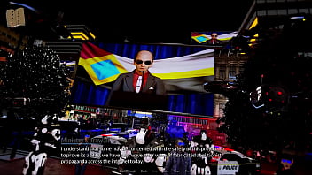 Preview 1 of Caught Tied Outside - Harem Hotel 304