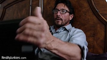 Preview 1 of Full Saxe Moves - Caught my Step-Daddy Jerking his Cock to Teen Porn!