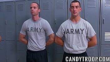 Preview 1 of Koel Sexybf - Gay army guys are fucking each other as a punishment