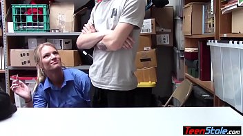 Preview 3 of Dr Johnnys - MILF mall cop Rachael Cavalli catches and fucks a thief