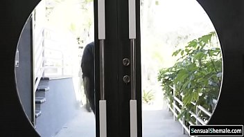 Preview 1 of Sushi Club - TS Marissa Minx worshipped hunks dick