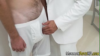 Preview 2 of Mooms Grup - Gay mormon rides cock raw