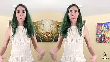 Preview 2 of Nepali Seex - Kit Summers tries and models a sexy tank style white shirt