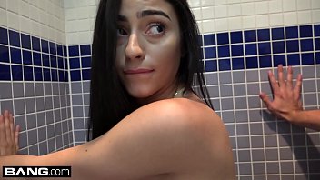Preview 2 of School Sexy Bfxxx - Teen Cheating Girlfriend Jasmine Vega has sex in public