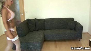 Preview 1 of Hot Sexy Janwar Bf Hd - Geile Sau gibt dir Dirty-Talk und lutscht deinen Schwanz - Hottes German Teen Cora in Stockings Blow and Swallow Dick