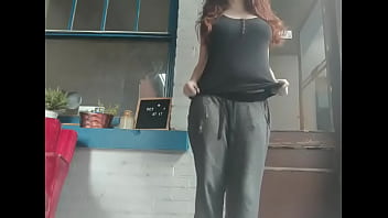 Preview 1 of Plump Black - sexy teen strip