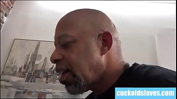 Preview 4 of Firt Dad - Euro whore humiliates little white bitch boy with big black cock