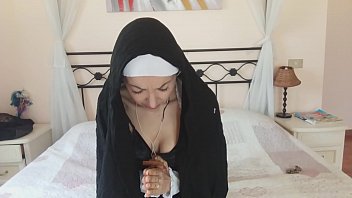 Preview 1 of Shemales Video 82105 - the cloistered nun should use the crucifix to pray and not to put it on ...