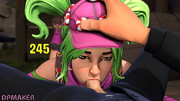 Preview 3 of Www Pornoz Mobi Gaycom - Fortnite zoey given a nice blowjob