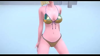 Preview 2 of Anis Melayu Part 9 - la androide 18 bailando 3d dragon ball super
