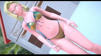 Preview 3 of Anis Melayu Part 9 - la androide 18 bailando 3d dragon ball super