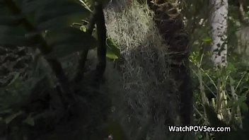 Preview 1 of Porn Sxx Bigi - Inviting titty peeping gardener into threesome